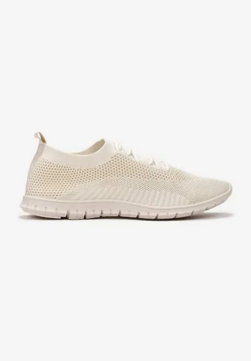 Beżowe Buty Sportowe Phalithoe