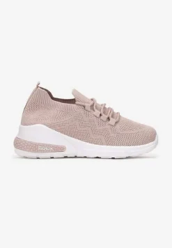 Beżowe Buty Sportowe Philone