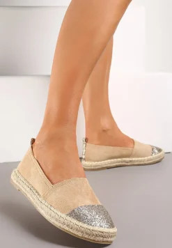 Beżowe Espadryle Aglateia