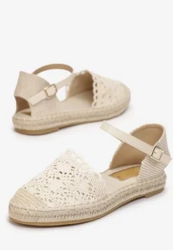Beżowe Espadryle Maiseis