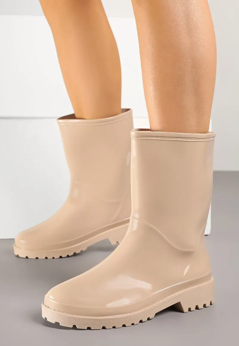 Beżowe Kalosze w Klasycznym Stylu Orrilene