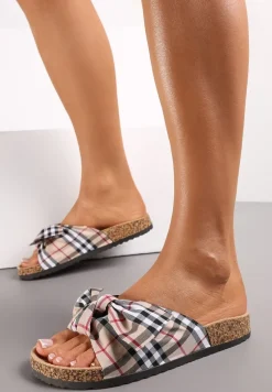 Beżowe Klapki Elinnys