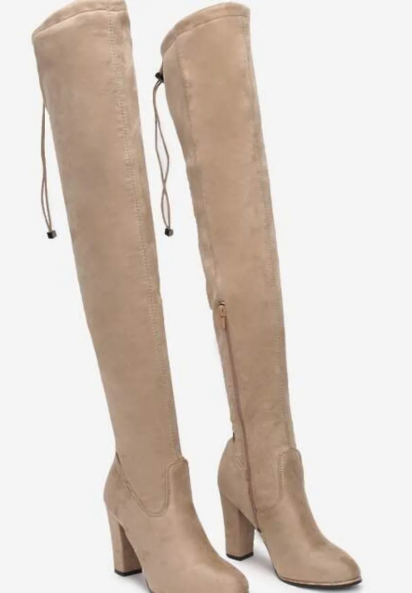 Beżowe Kozaki Magic Of Desire