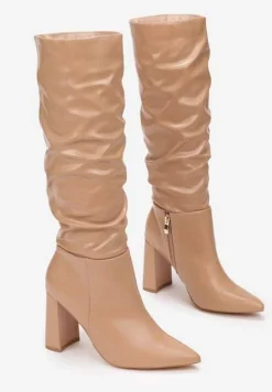 Beżowe Kozaki Soledada