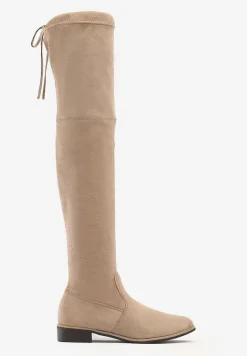 Beżowe Kozaki Sorry Not Sorry