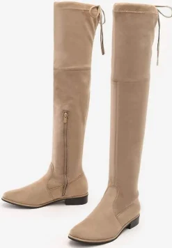 Beżowe Kozaki Sorry Not Sorry