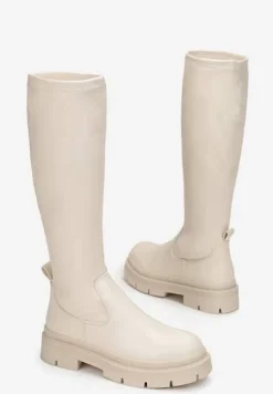 Beżowe Kozaki Stergys