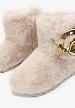 Beżowe Śniegowce Dephare