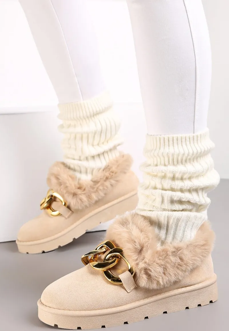 Beżowe Śniegowce Erele