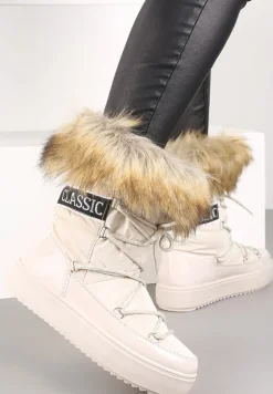 Beżowe Śniegowce Volumnia