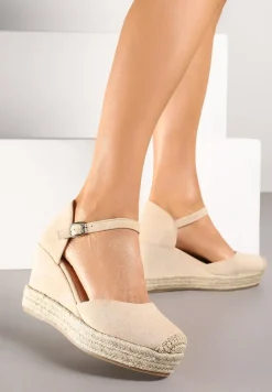 Beżowe Sandały Ampatea