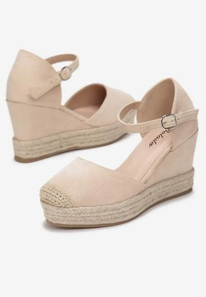 Beżowe Sandały Ampatea