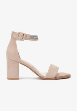 Beżowe Sandały Zobky
