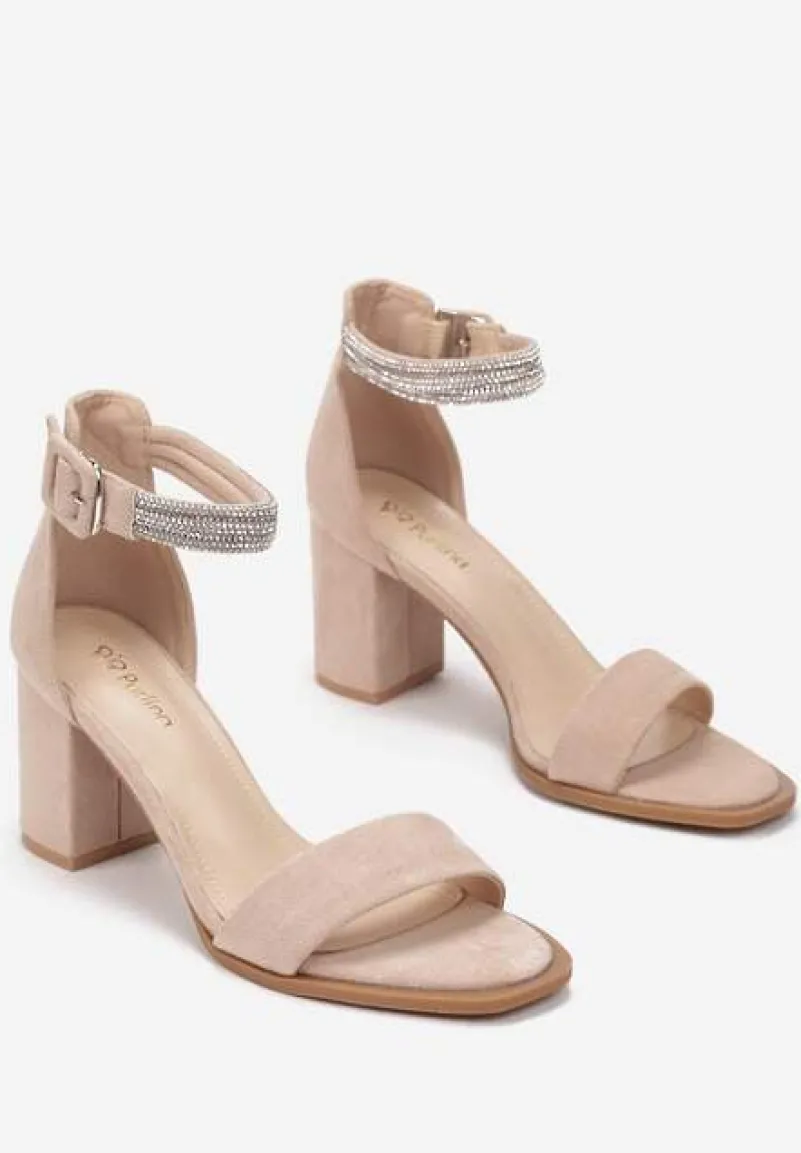 Beżowe Sandały Zobky