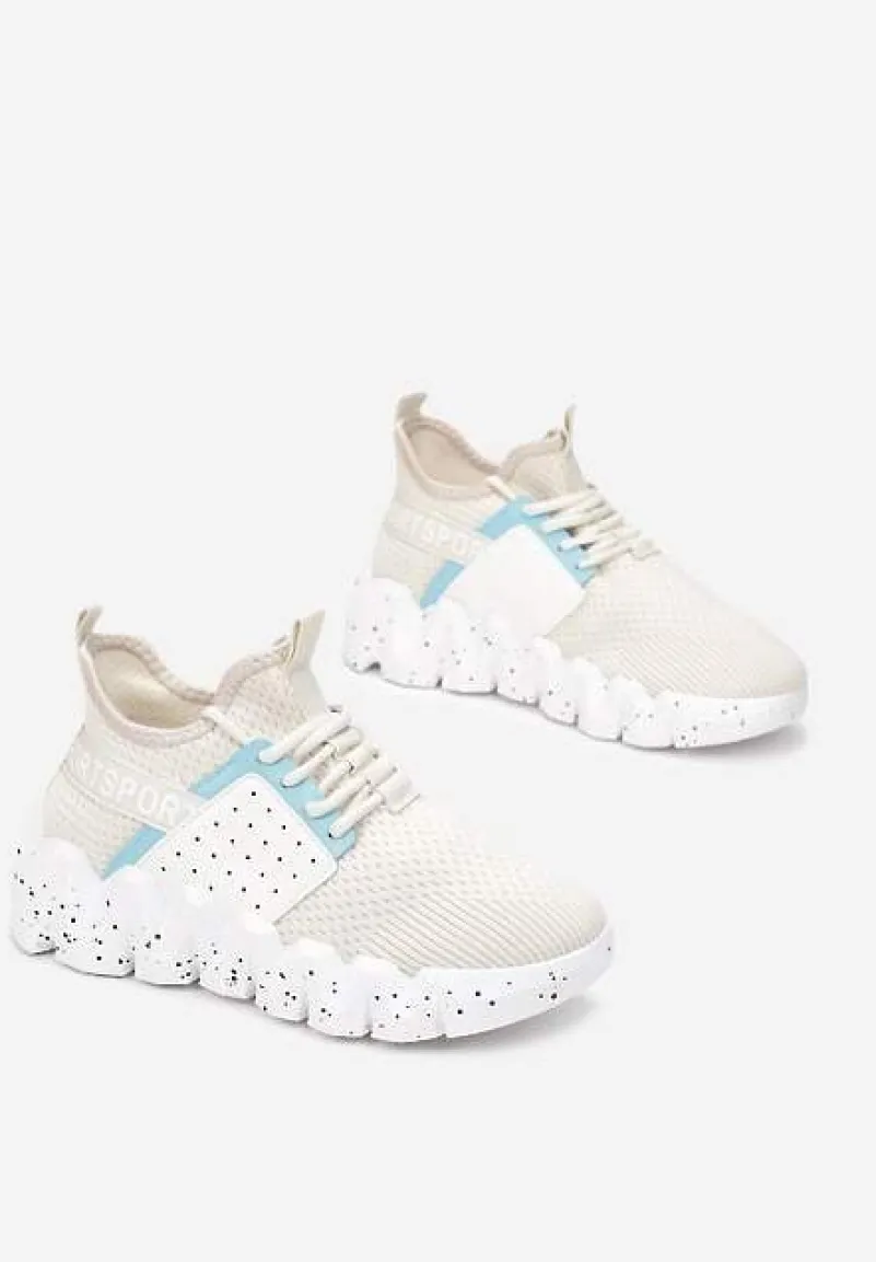 Beżowe Sneakersy Phenede