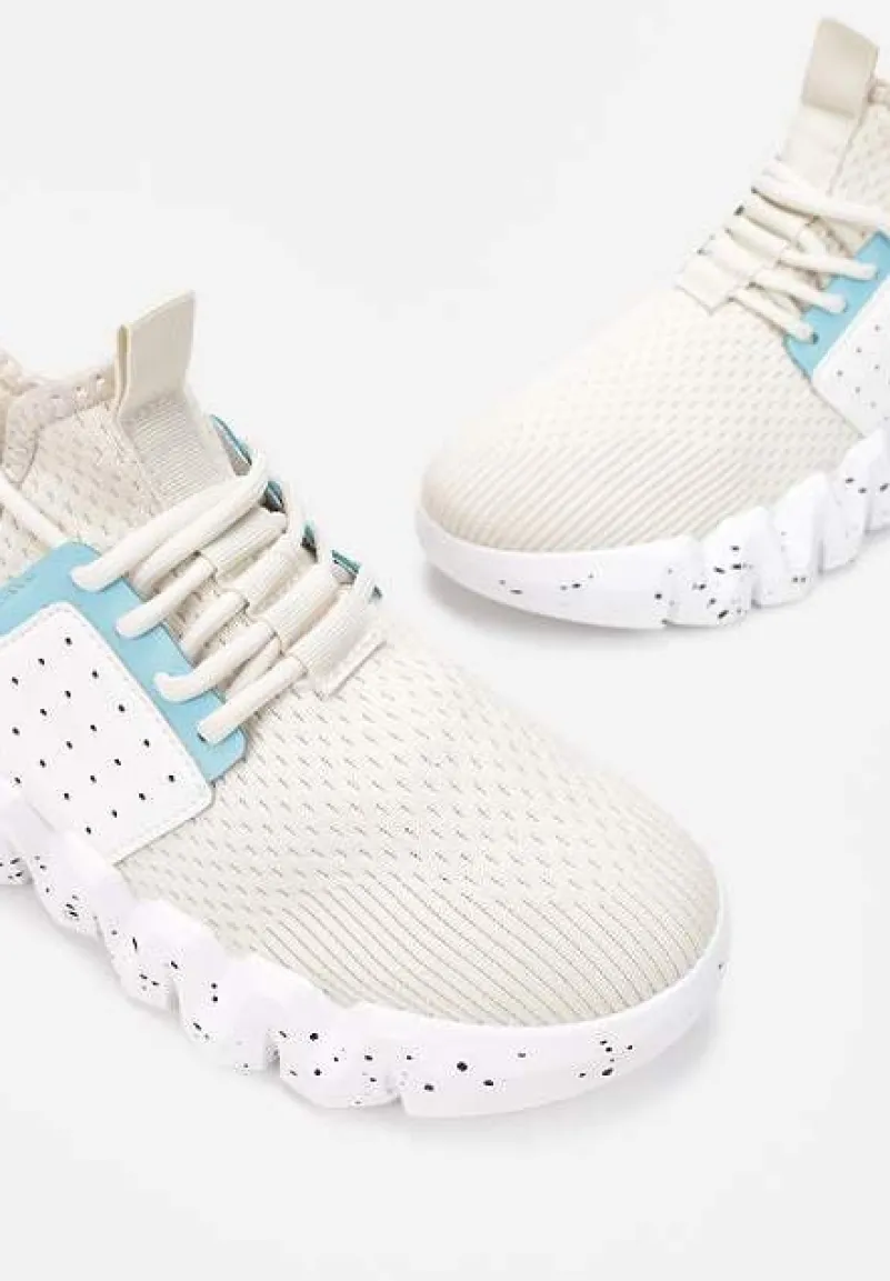 Beżowe Sneakersy Phenede