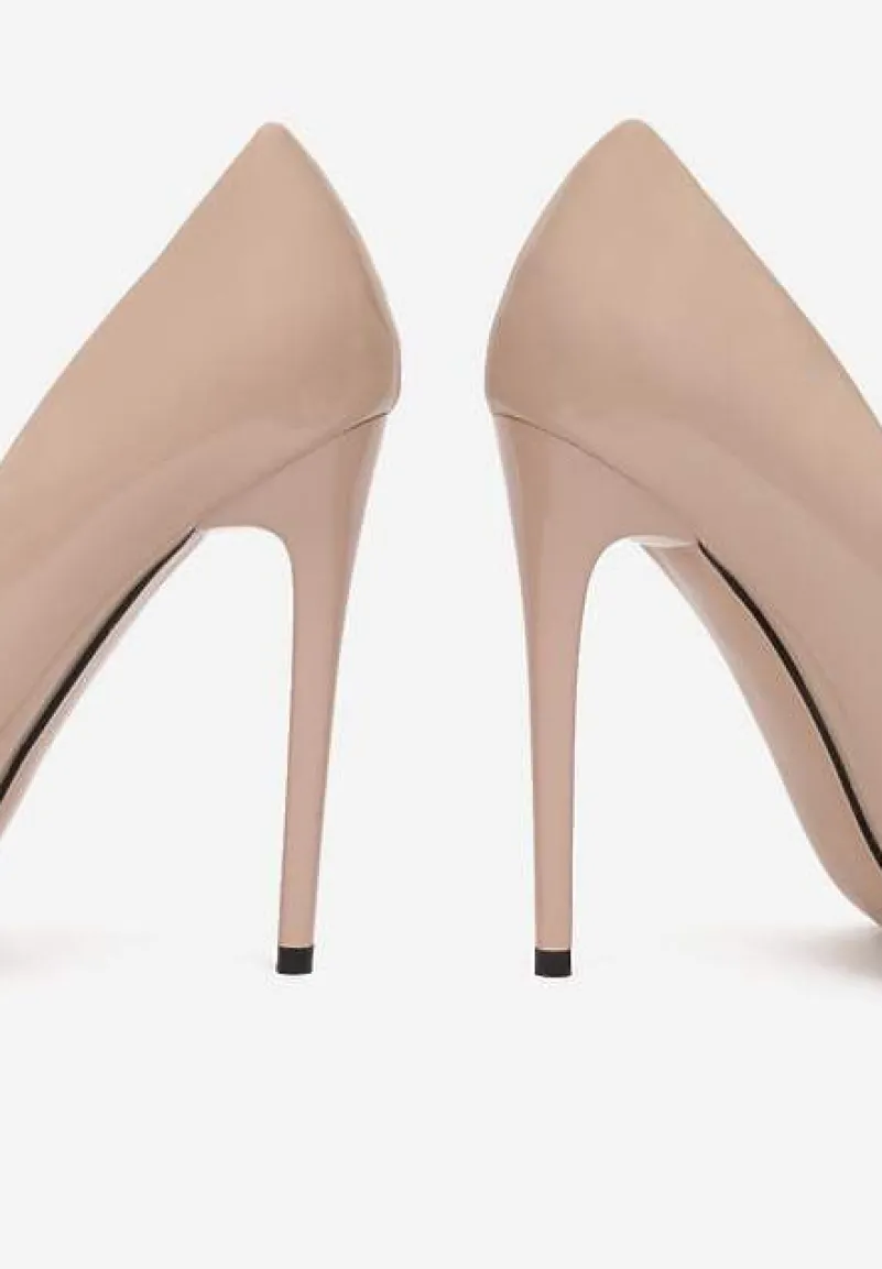 Beżowe Szpilki Cassildi