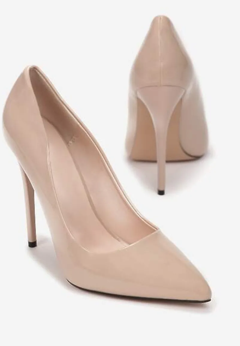 Beżowe Szpilki Cassildi