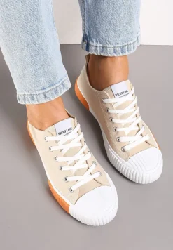 Beżowe Trampki Athizephila