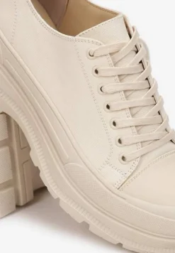 Beżowe Trampki Cythobe