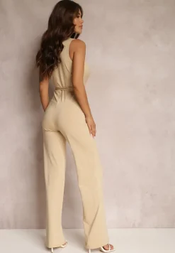 Beżowy Kombinezon Hellelle