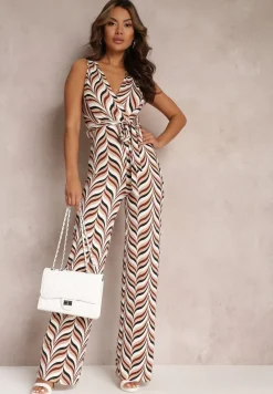 Beżowy Kombinezon Phellaera