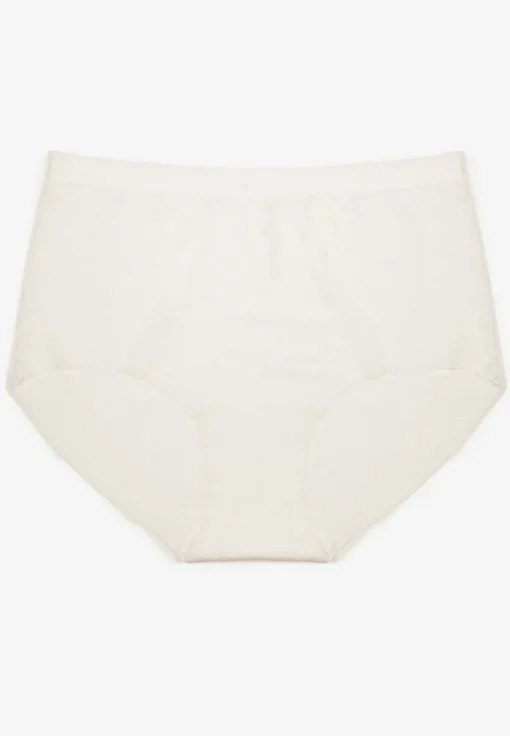 Biała Bielizna Modelująca Majtki High Waist Lilialira