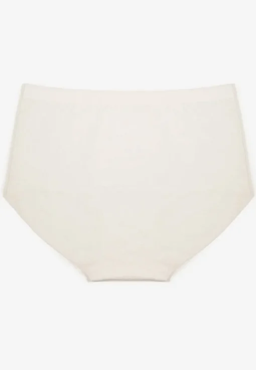 Biała Bielizna Modelująca Majtki High Waist Lilialira