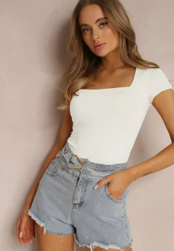 Biała Bluzka Lithishis