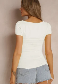 Biała Bluzka Lithishis