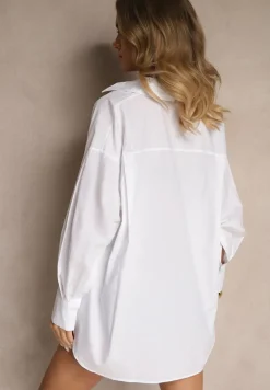 Biała Koszula Bawełniana Aquida