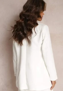 Biała Marynarka Dwurzędowa Tanou