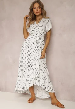 Biała Sukienka Boliphise