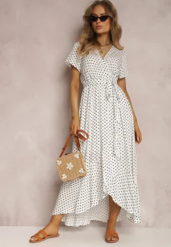 Biała Sukienka Boliphise
