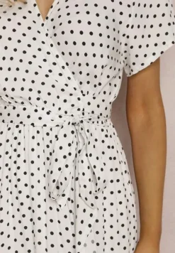 Biała Sukienka Boliphise