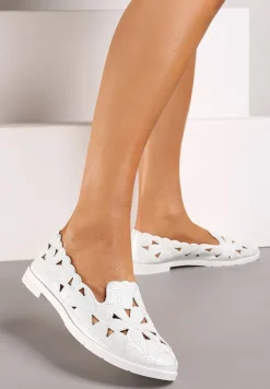 Białe Balerinki Acanophe