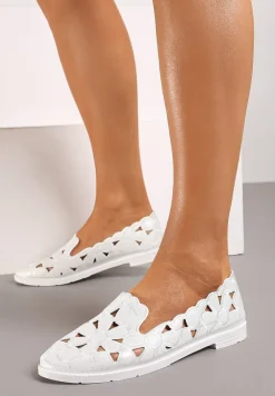 Białe Balerinki Acanophe