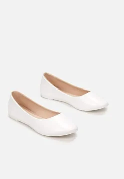 Białe Balerinki Nysaxise