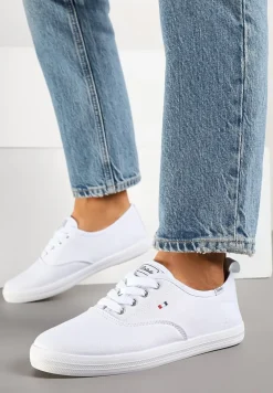 Białe Basicowe Tenisówki Vices Hallriva