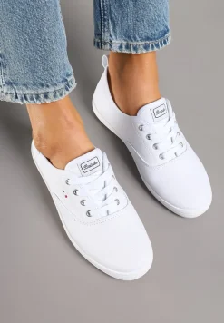 Białe Basicowe Tenisówki Vices Hallriva