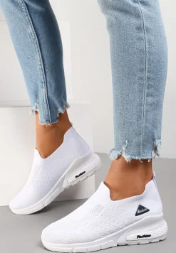 Białe Buty Sportowe Amathane