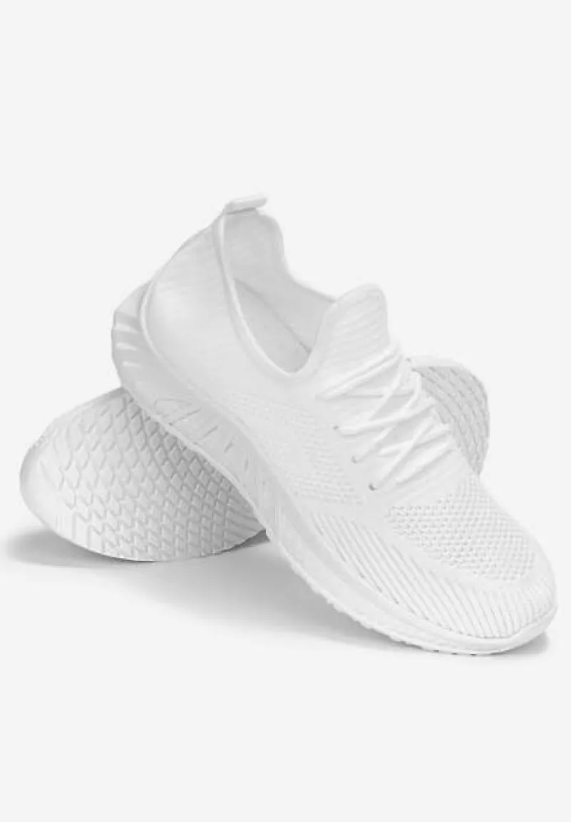 Białe Buty Sportowe Bemostom