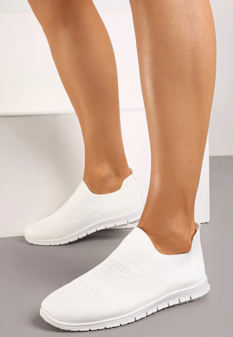 Białe Buty Sportowe Daphimilia