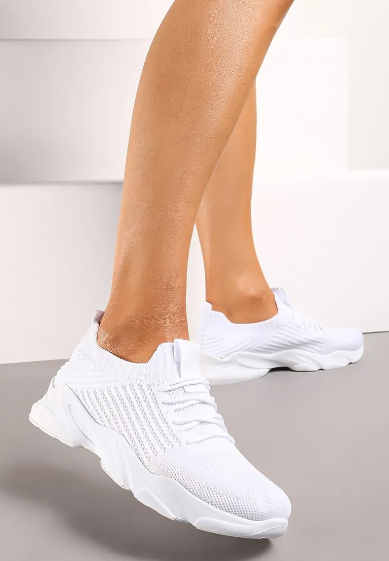 Białe Buty Sportowe Metothee