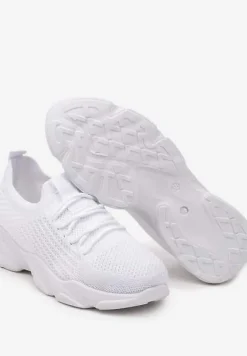 Białe Buty Sportowe Metothee