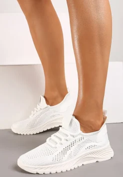 Białe Buty Sportowe Telephica