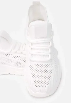 Białe Buty Sportowe Telephica