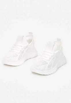 Białe Buty Sportowe Telephica