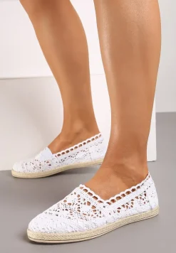 Białe Espadryle Gratifyinglys