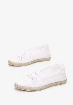 Białe Espadryle Gratifyinglys